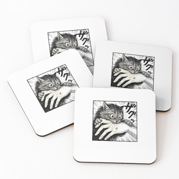 Item preview, Wild Cat Attack Vintage Engraving Style designed and sold by SiarheiYur.