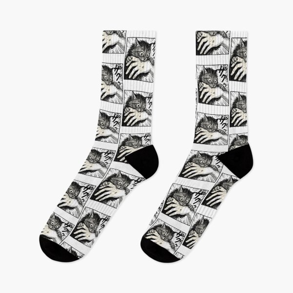 Item preview, Wild Cat Attack Vintage Engraving Style designed and sold by SiarheiYur.