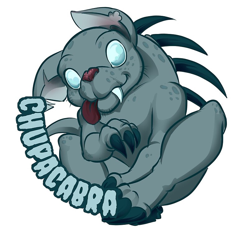 &quot;Cryptid Chupacabra&quot; by melodiesofart Redbubble