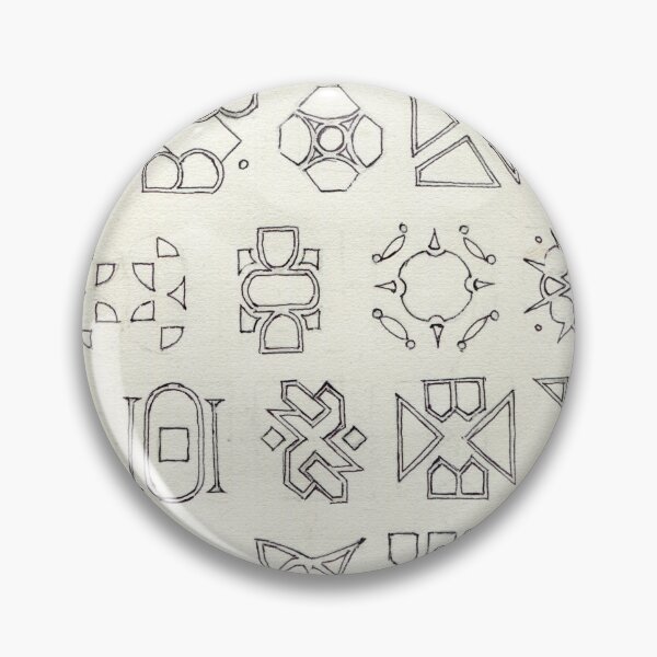 Item preview, Hand-Drawn Ballpoint Pen Symbols: Authentic Ink & Paper Texture Collection designed and sold by 90 A.