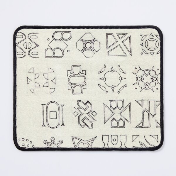 Item preview, Hand-Drawn Ballpoint Pen Symbols: Authentic Ink & Paper Texture Collection designed and sold by 90 A.