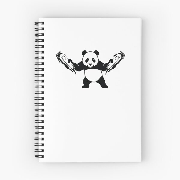 Item preview, Panda Barber Professional Hair Cutting Stylist designed and sold by FormalDehyena.