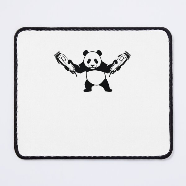 Item preview, Panda Barber Professional Hair Cutting Stylist designed and sold by FormalDehyena.