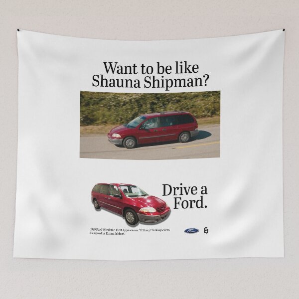 Item preview, Yellowjackets Shauna Shipman Car 90's Ad designed and sold by Emma Jabbari.