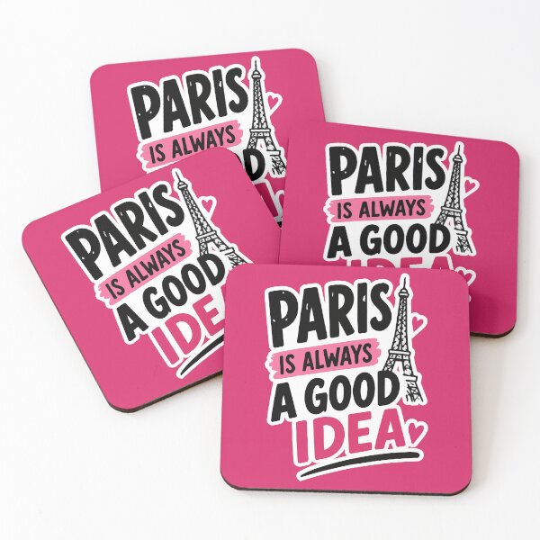 Item preview, Paris France Travel Quote Sticker – “Paris Is Always a Good Idea” designed and sold by Olivra.