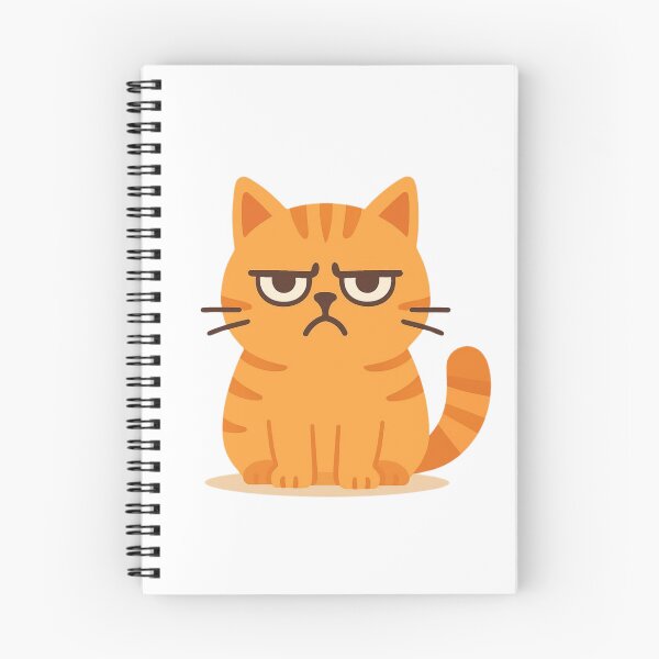 Item preview, Grumpy Cat Cute Angry Cat Design designed and sold by Snacky Paws.