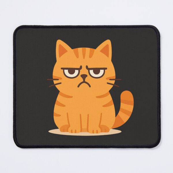 Item preview, Grumpy Cat Cute Angry Cat Design designed and sold by Snacky Paws.