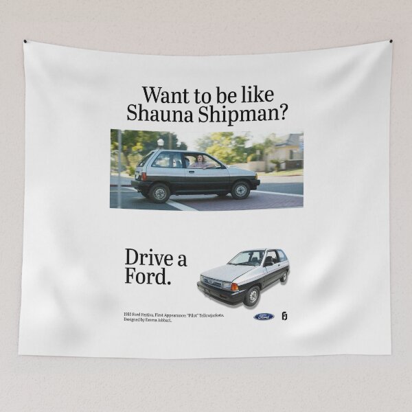 Item preview, Yellowjackets Shauna Shipman Car 90's Ad designed and sold by Emma Jabbari.