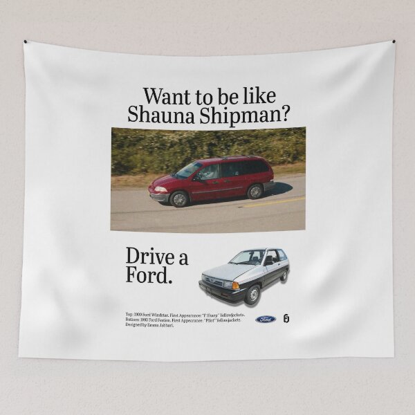 Item preview, Yellowjackets Shauna Shipman Cars 90's Ad designed and sold by Emma Jabbari.