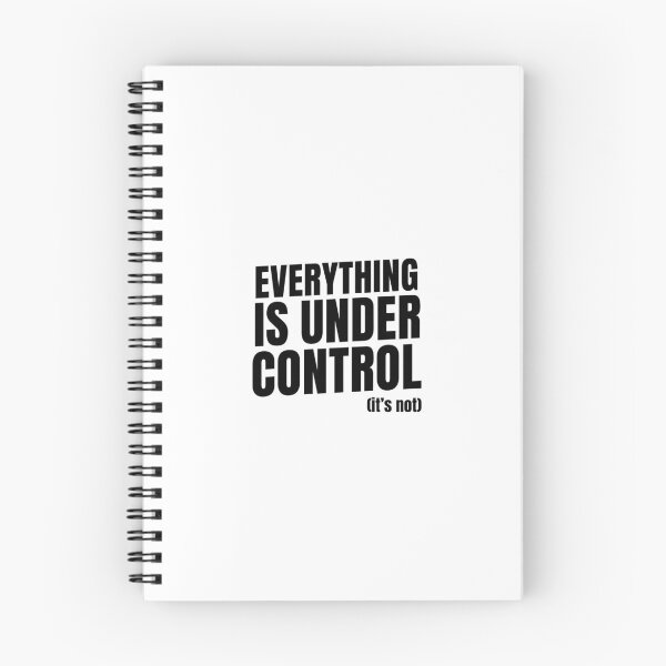 Item preview, Everything is under control (it's not) designed and sold by AverageGirlWebcomic.