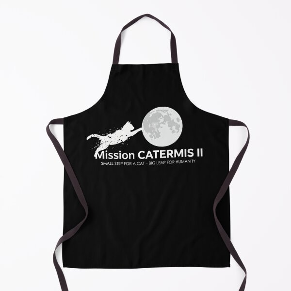 Item preview, Mission Catermis II Small Step For A Cat Big Leap For Humanity Cat Space Moon Landing Feline Astronaut designed and sold by FormalDehyena.
