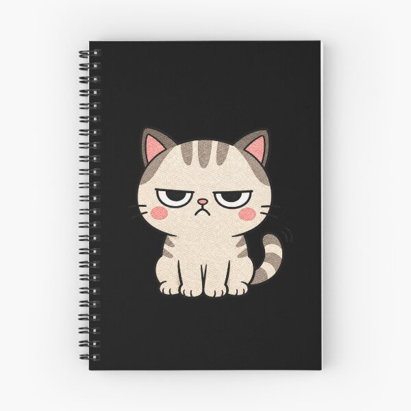 Item preview, Kawaii Grumpy Cat Cute Cartoon Animal | Funny Meme Cat Design designed and sold by ColorSplash123.
