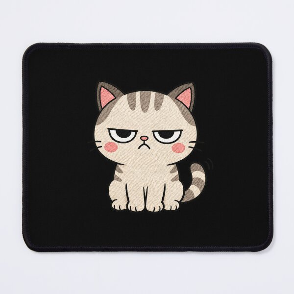 Item preview, Kawaii Grumpy Cat Cute Cartoon Animal | Funny Meme Cat Design designed and sold by ColorSplash123.