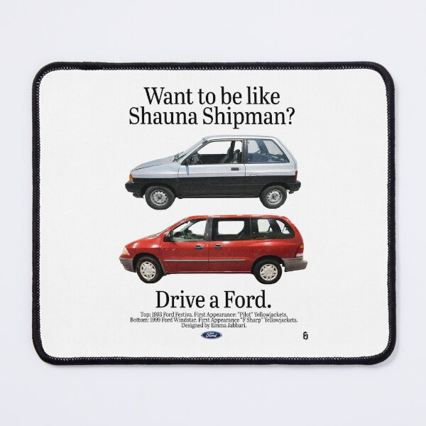 Item preview, Yellowjackets Shauna Shipman Cars 90's Ad designed and sold by Emma Jabbari.