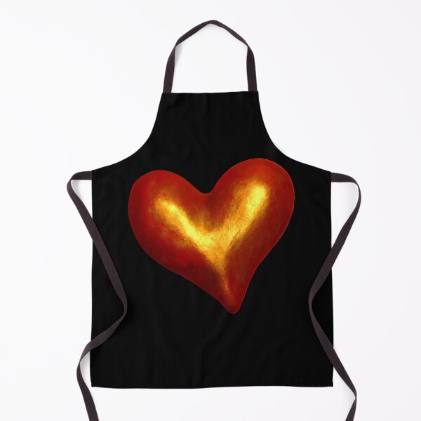 Item preview, Red and Gold Heart designed and sold by rufpeg.