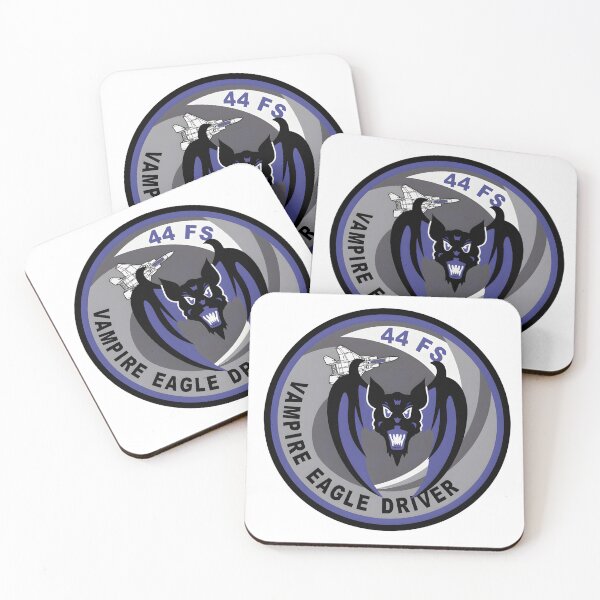 Item preview, 44th Fighter Squadron Vampire Eagle Driver Patch designed and sold by CharlieDesings.