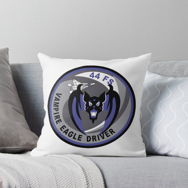 Item preview, 44th Fighter Squadron Vampire Eagle Driver Patch designed and sold by CharlieDesings.