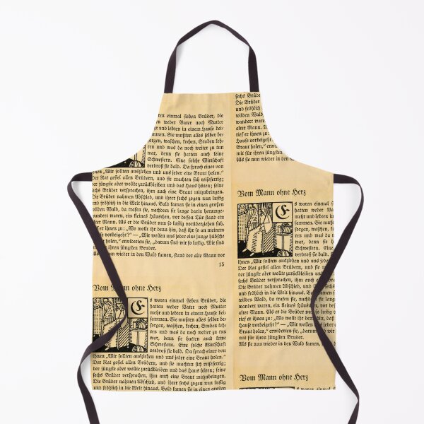 Item preview, Vom Mann Ohne Herz — Vintage German Fairy Tale Gothic Typography designed and sold by LouDSarG.