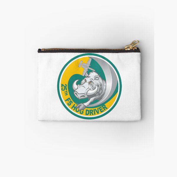 Item preview, 25th Fighter Squadron A-10 Warthog Hog Driver Patch designed and sold by CharlieDesings.