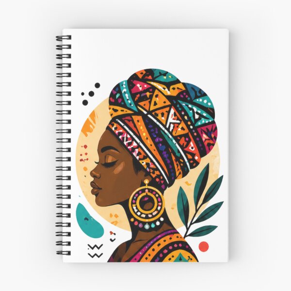 Item preview, Colorful African Woman Portrait designed and sold by WellN.