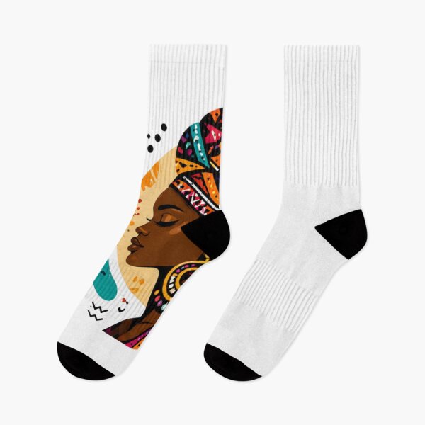 Item preview, Colorful African Woman Portrait designed and sold by WellN.