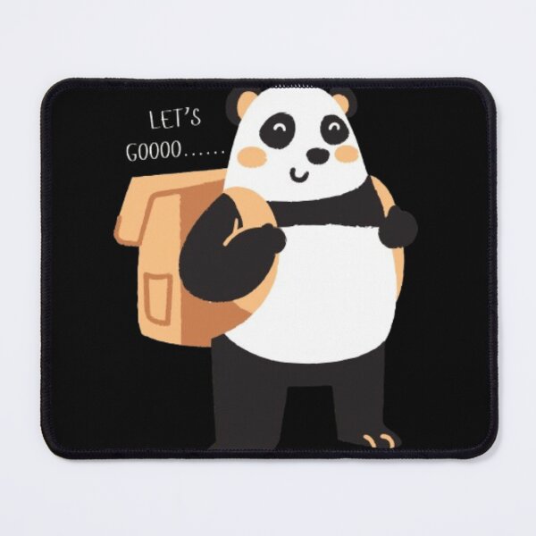 Item preview, Funny Panda Let’s Go Shirt Cute Animal Motivational Graphic Tee designed and sold by SOLIORA ATELIER.