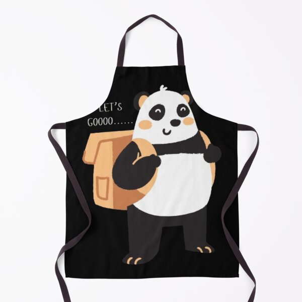 Item preview, Funny Panda Let’s Go Shirt Cute Animal Motivational Graphic Tee designed and sold by SOLIORA ATELIER.