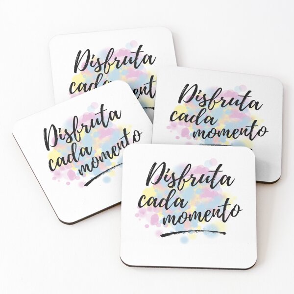 Item preview, Disfruta Cada Momento I Spanish Quote designed and sold by Bebichic.