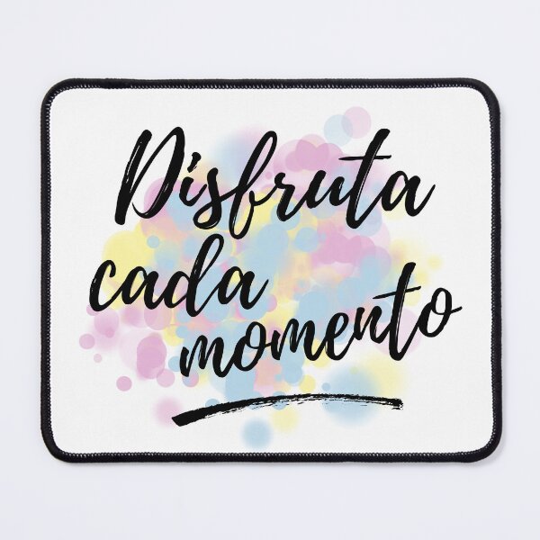 Item preview, Disfruta Cada Momento I Spanish Quote designed and sold by Bebichic.