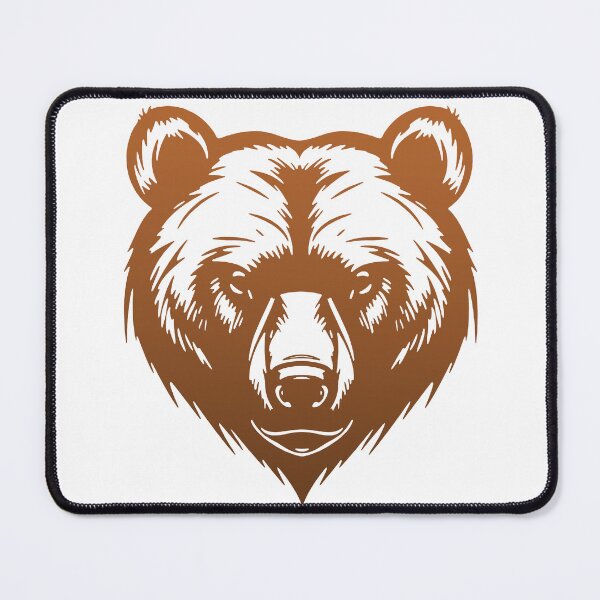 Item preview, Modern Grizzly Bear design designed and sold by rowgazer.
