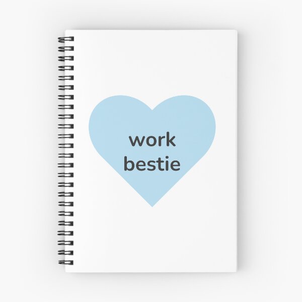 Item preview, Aesthetic Work Bestie Blue Heart designed and sold by DJAMALK.