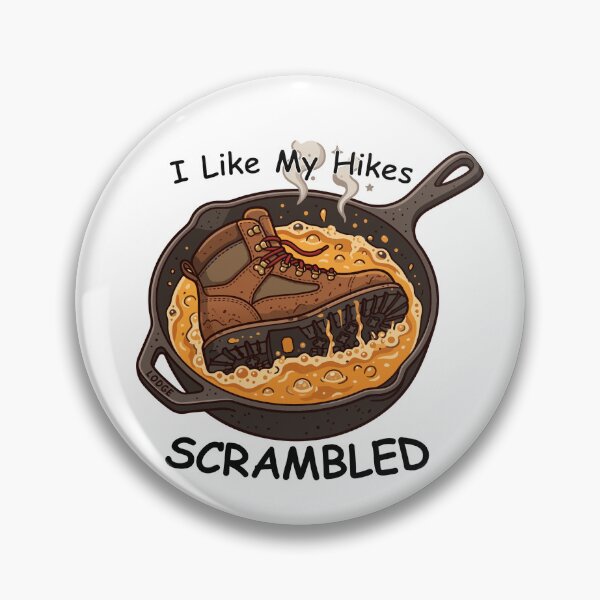Item preview, I like my hikes scrambled designed and sold by Designs By RP.