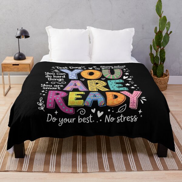 Item preview, Test Day You Are Ready Student Exam Motivation designed and sold by FormalDehyena.