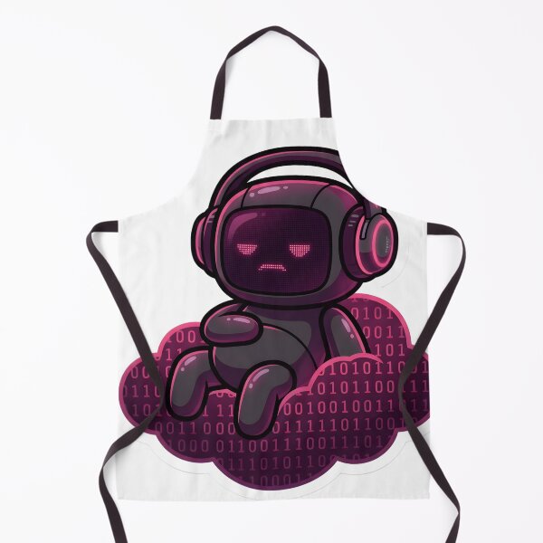 Item preview, Moody Goth Robot Aesthetic Cyberpunk Techwear Headphones Lofi Vibe designed and sold by StickyGuys.