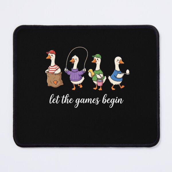 Item preview, Let The Games Begin Geese Playing Fun Animal Lover designed and sold by FormalDehyena.
