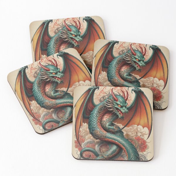 Item preview, The Winged Serpent of Sokanao designed and sold by PlumePen.