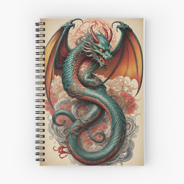 Item preview, The Winged Serpent of Sokanao designed and sold by PlumePen.