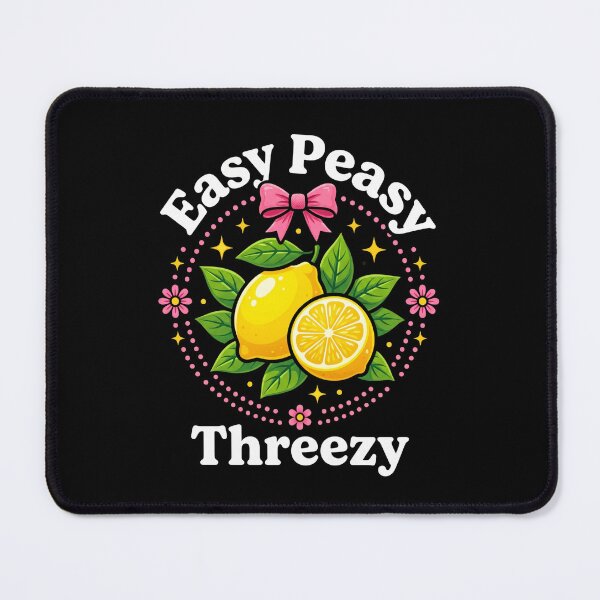 Item preview, Easy Peasy Threezy Easy Task Confident Humor Saying designed and sold by FormalDehyena.