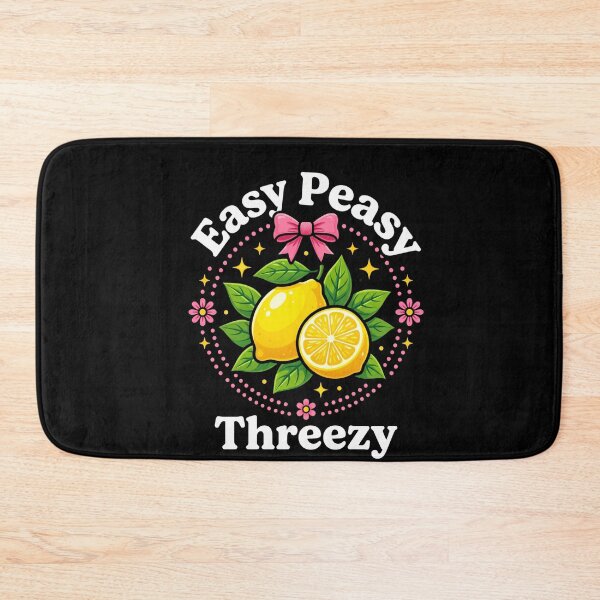 Item preview, Easy Peasy Threezy Easy Task Confident Humor Saying designed and sold by FormalDehyena.