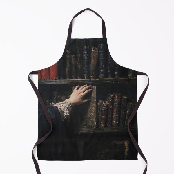 Item preview, Magic Books On Gothic Library Shelf Art designed and sold by DarkHolyQueen.
