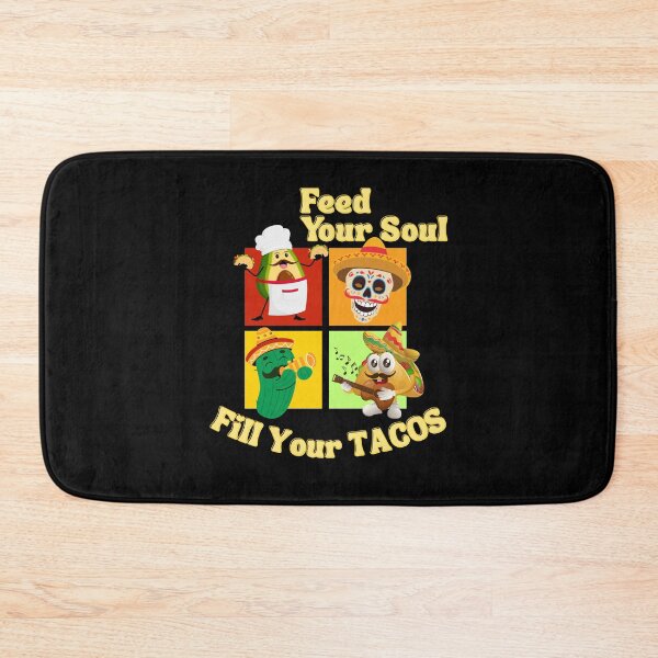 Item preview, Feed Your Soul Fill Your Taco Funny Taco Cute Food Lover Gift Mexican Food Humor designed and sold by Im-Ara.
