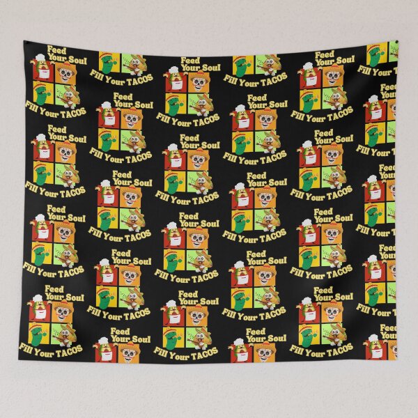 Item preview, Feed Your Soul Fill Your Taco Funny Taco Cute Food Lover Gift Mexican Food Humor designed and sold by Im-Ara.