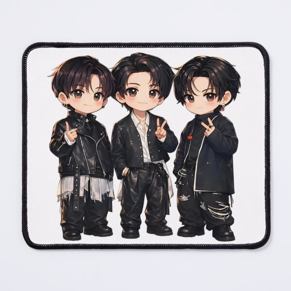Item preview, Kawaii Chibi Kpop Idols – Midnight City Style designed and sold by RADesignHub.