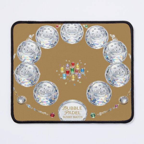 Item preview, Crystal Padel Balls Luxury Print designed and sold by ticzla95.