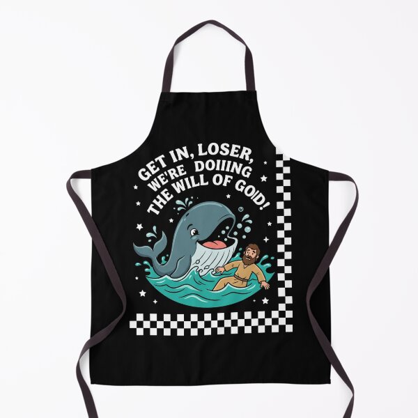 Item preview, Get In, Loser, We're Doing The Will Of God Jonah Whale Christian Humor Bible Believer designed and sold by FormalDehyena.