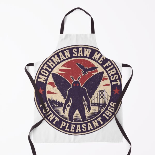 Item preview, Mothman Saw Me First Point Pleasant 1966 Vintage Cryptid Paranormal Gift True Crime designed and sold by Amnesia-Proto.