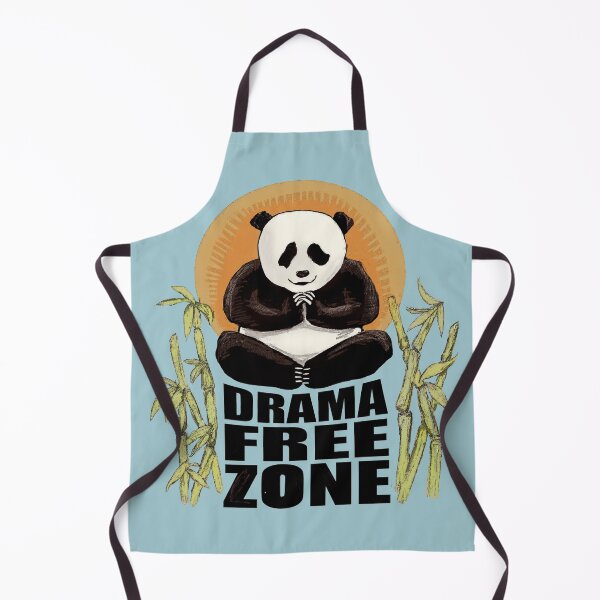 Item preview, Panda - Drama Free Zone designed and sold by Chuckiee.
