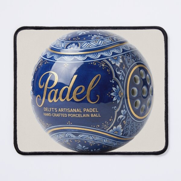 Item preview, Delft Blue Padel Ball Dark designed and sold by ticzla95.