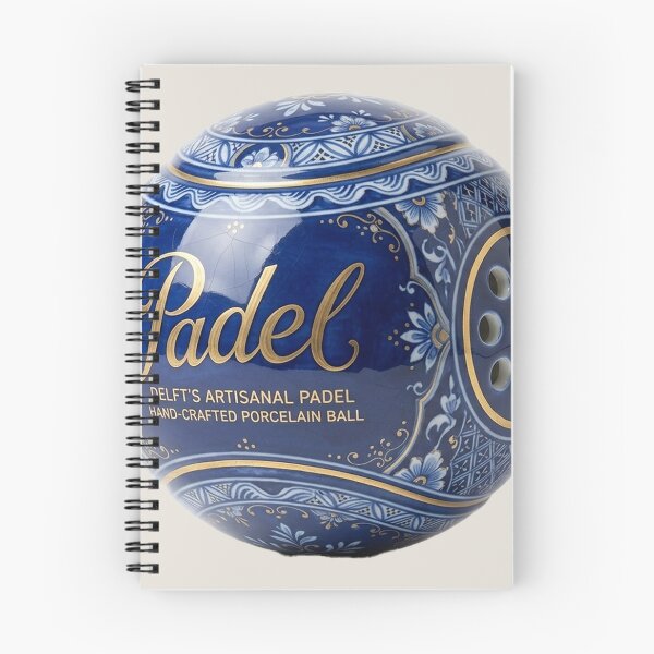 Item preview, Delft Blue Padel Ball Dark designed and sold by ticzla95.