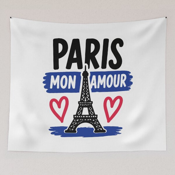 Item preview, 'Paris Mon Amour' France Travel Quote Sticker – Romantic Paris Travel Sticker designed and sold by Olivra.